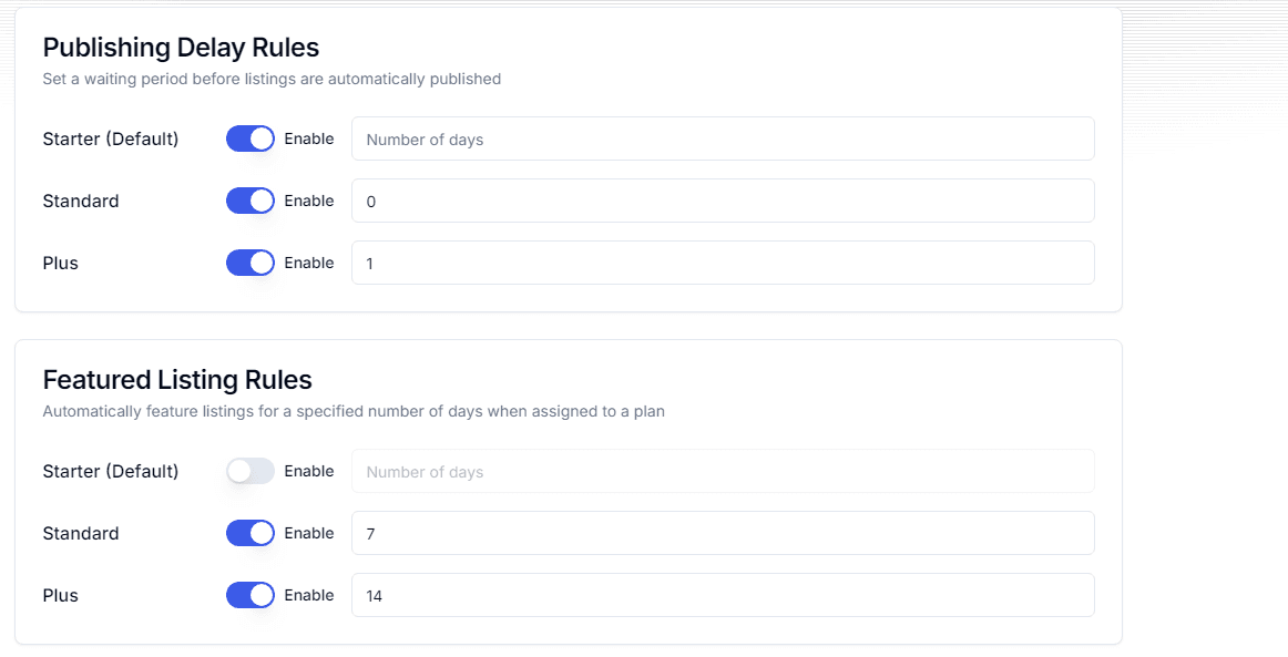 Directory automation dashboard