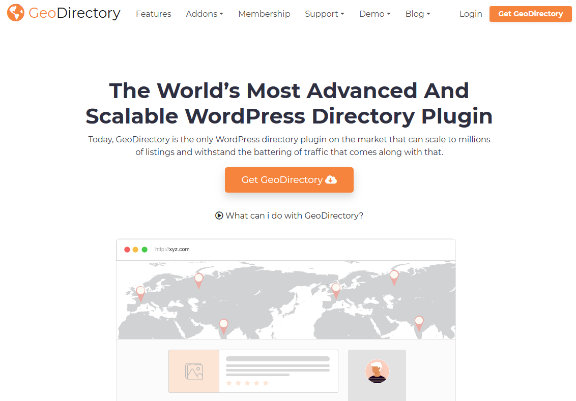 GeoDirectory - WordPress Directory Plugin